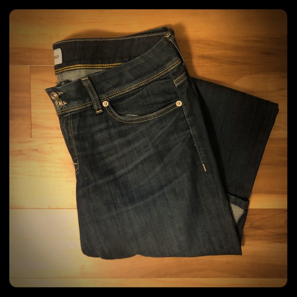 HUDSON GINNY CROP STRAIGHT WITH CUFFS